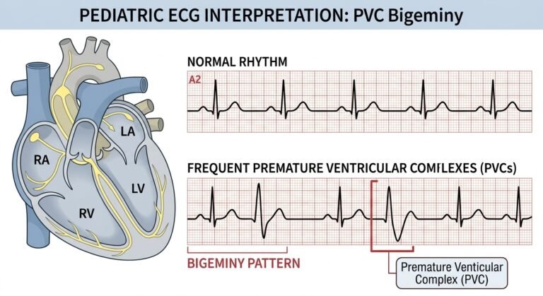 PVC in Children ECG Diagram